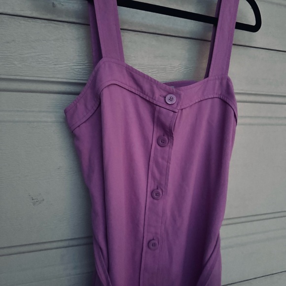 Everlane Goweave Button Down Dress with Tie Waist - Picture 5 of 9